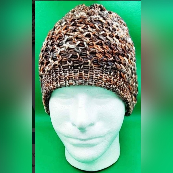 Double layered waffle beanie - Picture 2 of 2